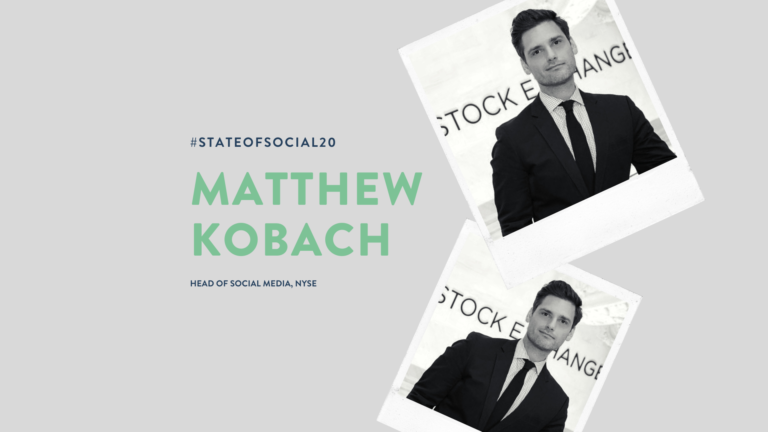 SPEAKER ANNOUNCEMENT: Matthew Kobach