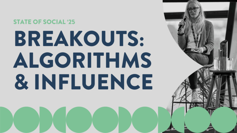 SOS25 breakouts! Creating trends and influence in a world of AI meh-diocrity.