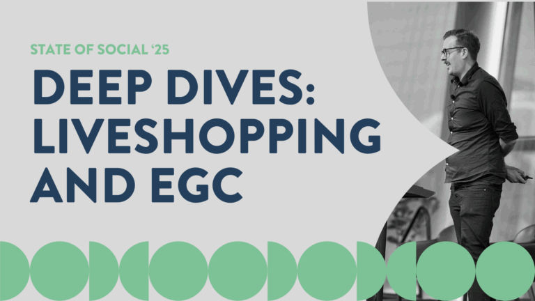 Master liveshopping and employee-generated content, with Amaury Treguer and Keshnee Kemp at SOS25
