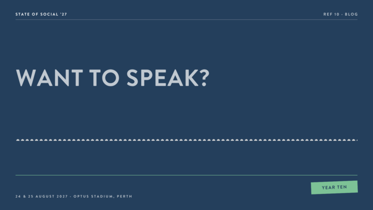 Want to Speak?