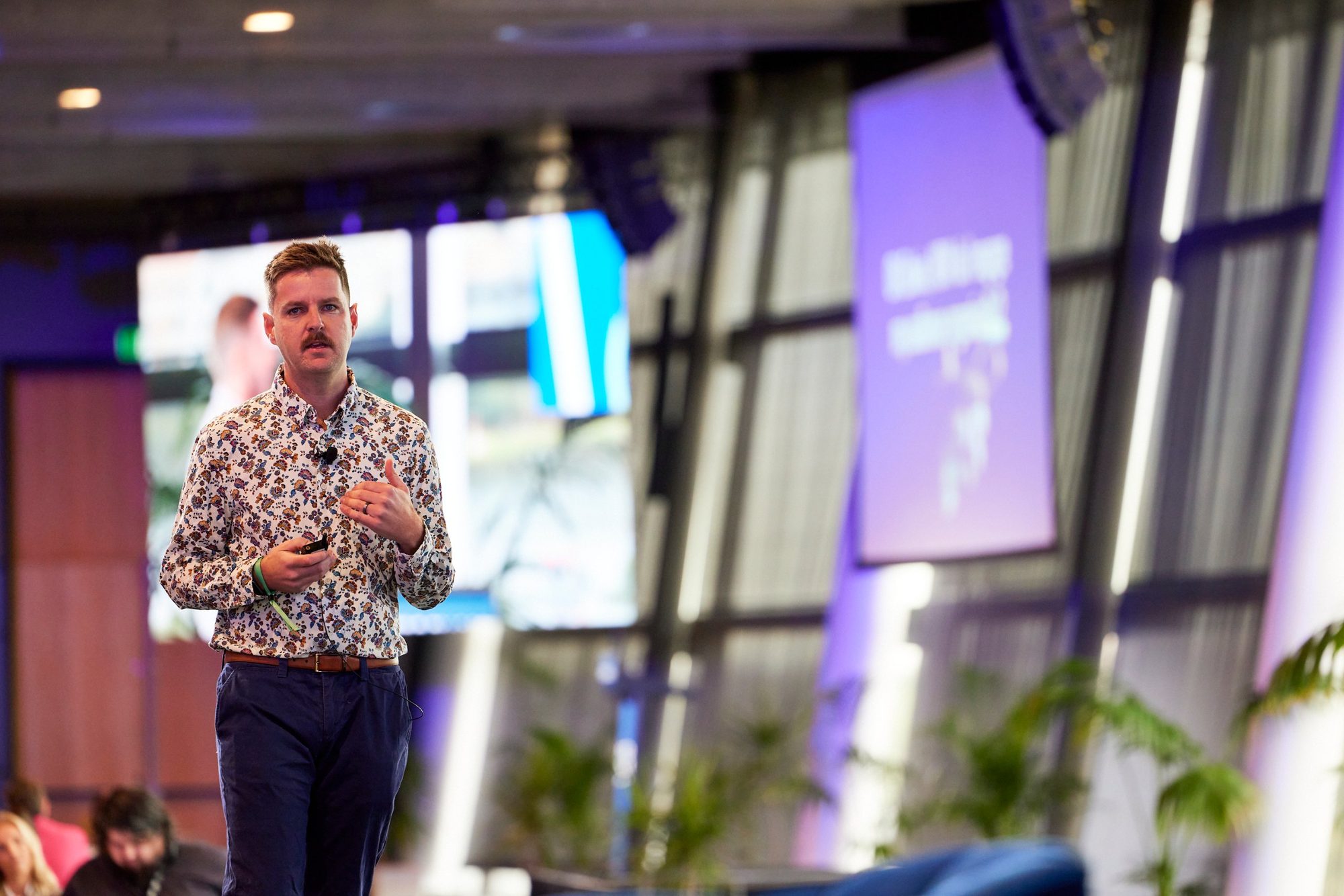 Edwin Smith on stage at SOS23