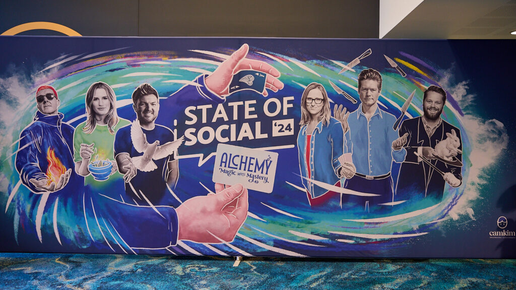 SOS24 Alchemy mural by Cameron Jones